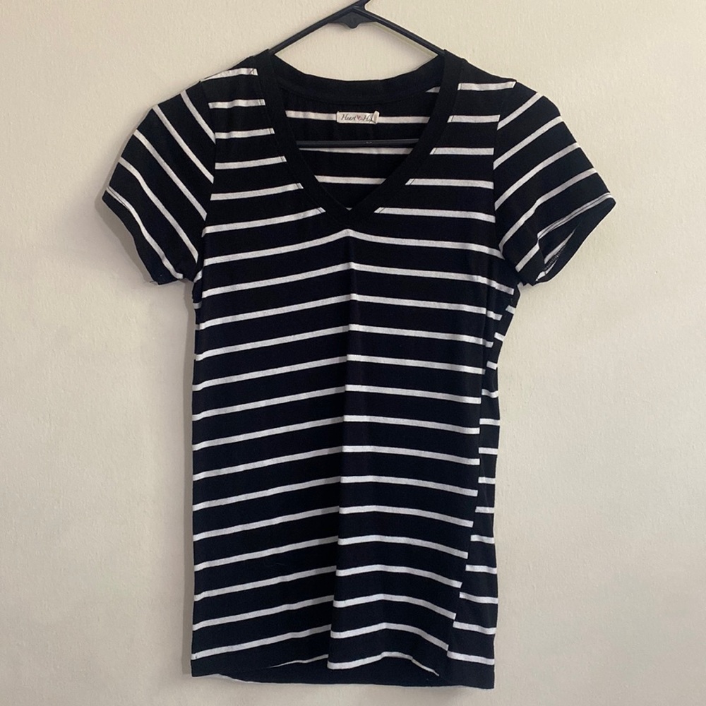 Striped Short Sleeved Shirt